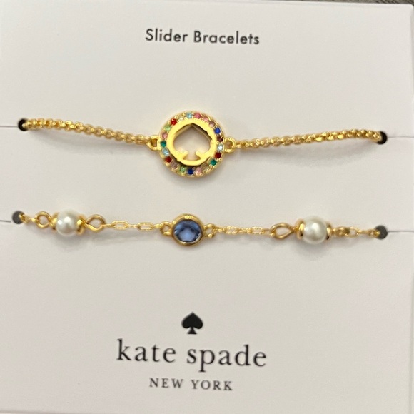 Kate Spade Slider Bracelet Set NWT - Picture 8 of 9